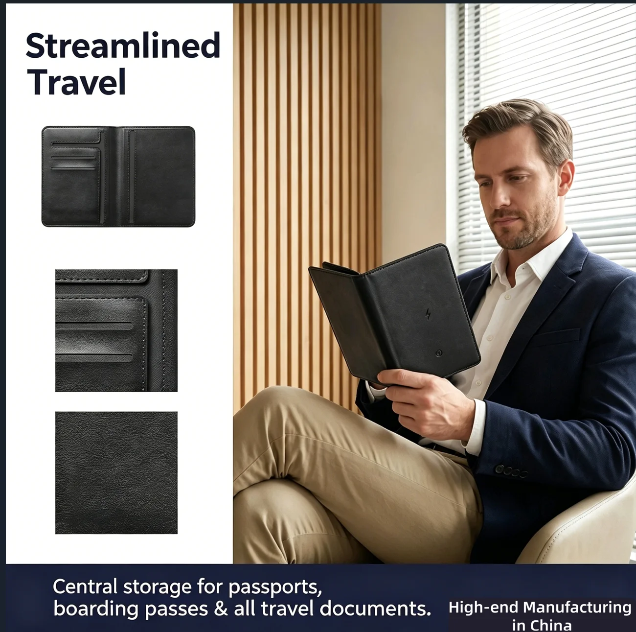 Travel Accessories Kmart - Умный кошелек для паспорта с GPS-трекером