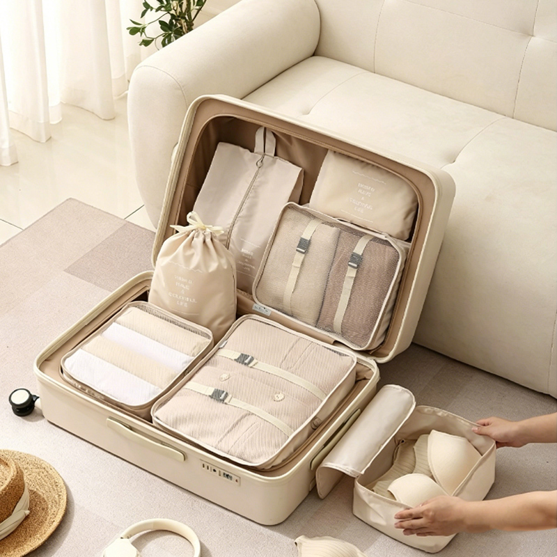 Travel Accessories Packing Cubes - Набор из 7 упаковочных сумок-органайзеров для
