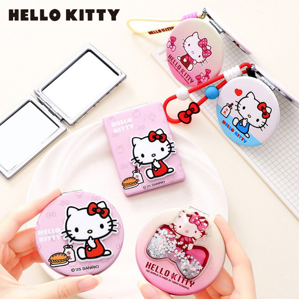 Travel Accessories Needed - Оригинальное складное зеркало Sanrio Hello Kitty