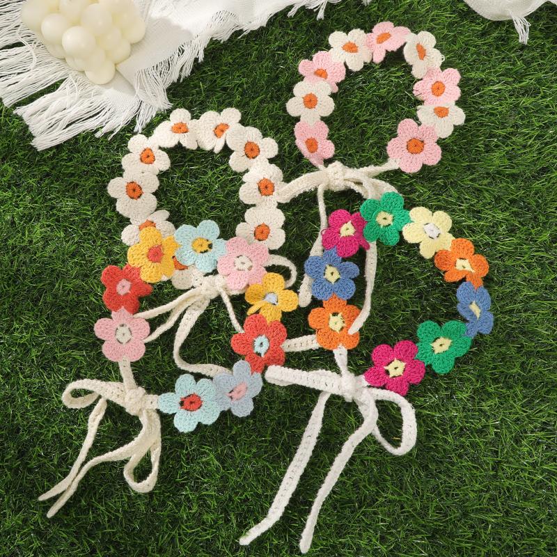 Travel Accessories Hawaii - Красочные цветочные повязки на голову, вязаные