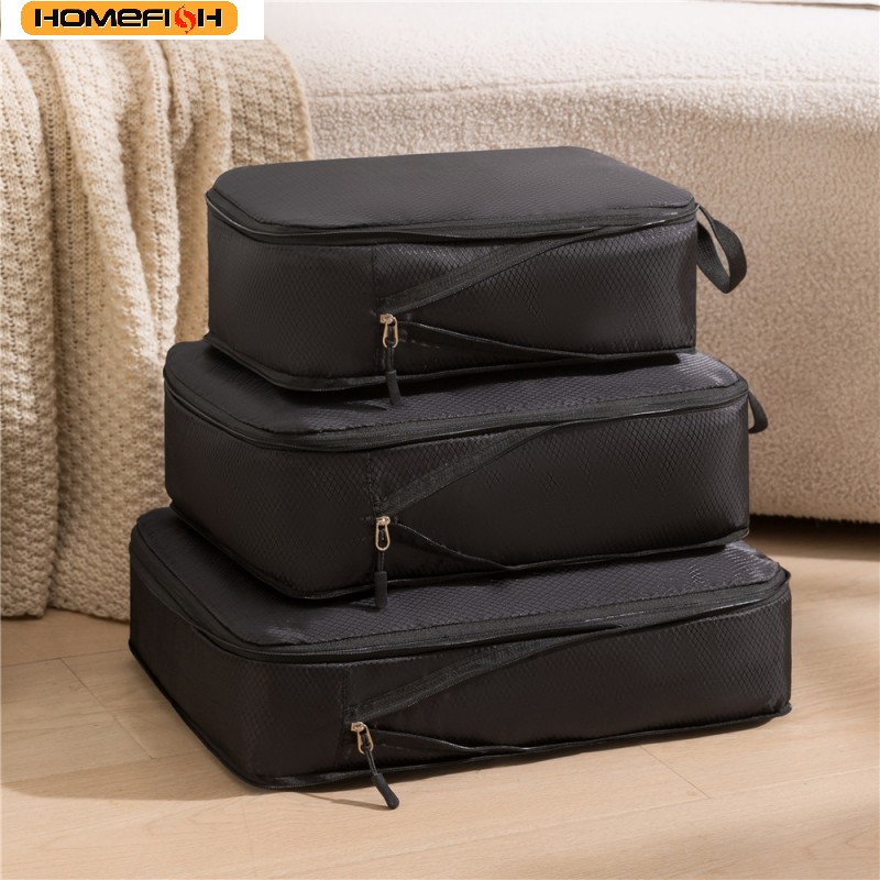 Travel Packing Cube - Набор из 3 компрессионных дорожных сумок