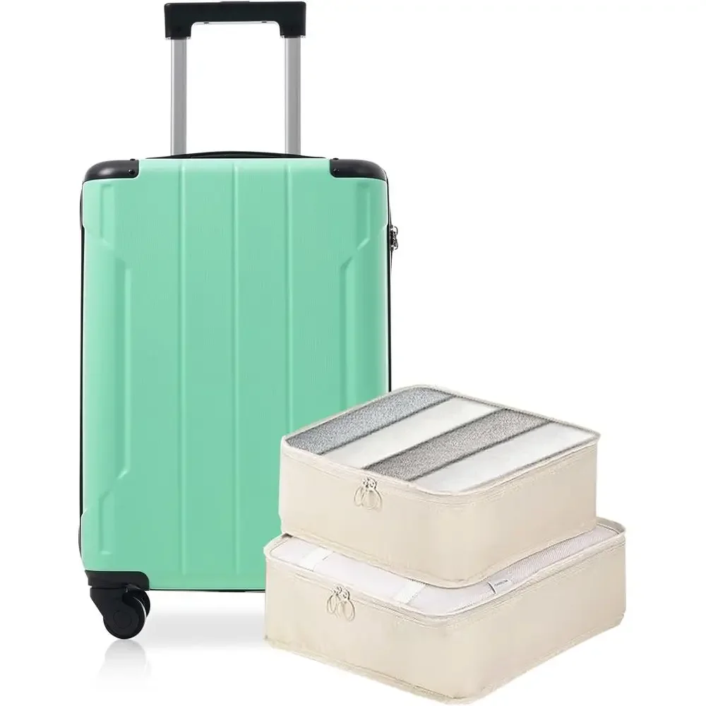 Travel Packing Cube - 20-дюймовый жесткий чемодан из АБС-пластика с