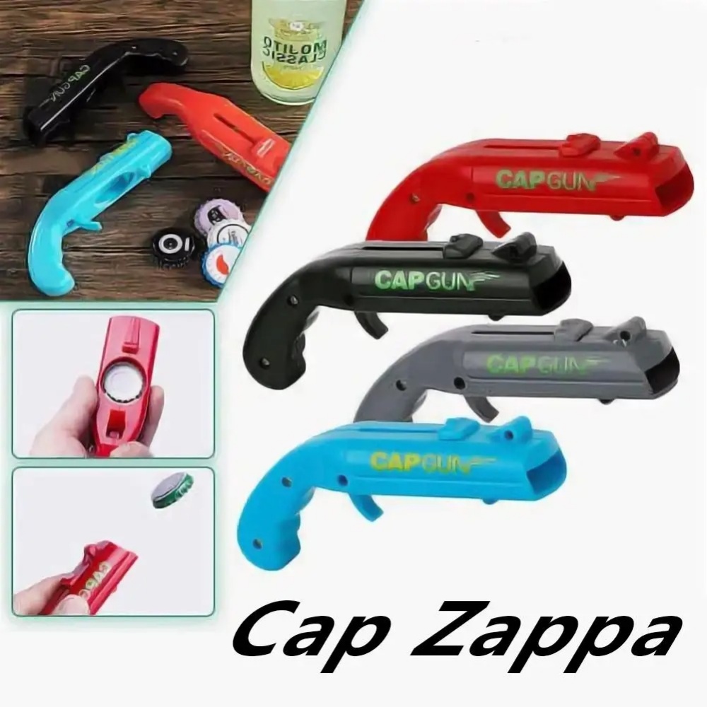 Travel Kitchen Accessories - Портативный креативный пистолет-запускатель крышек, открывалка для