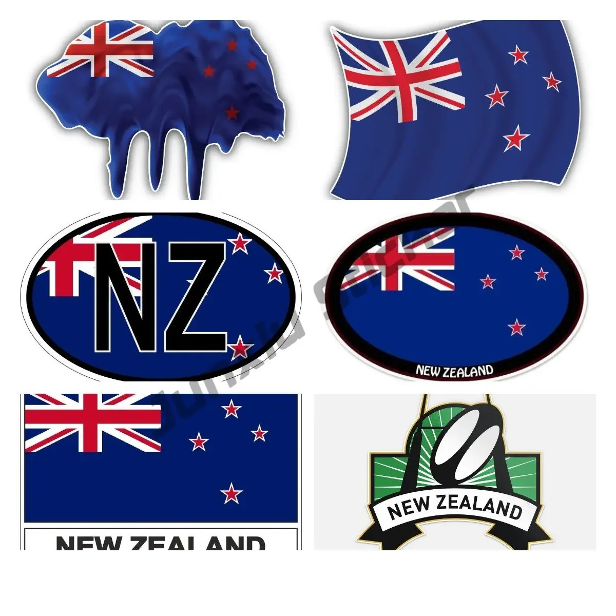 Travel Accessories Nz - Виниловая наклейка с флагом Новой Зеландии,