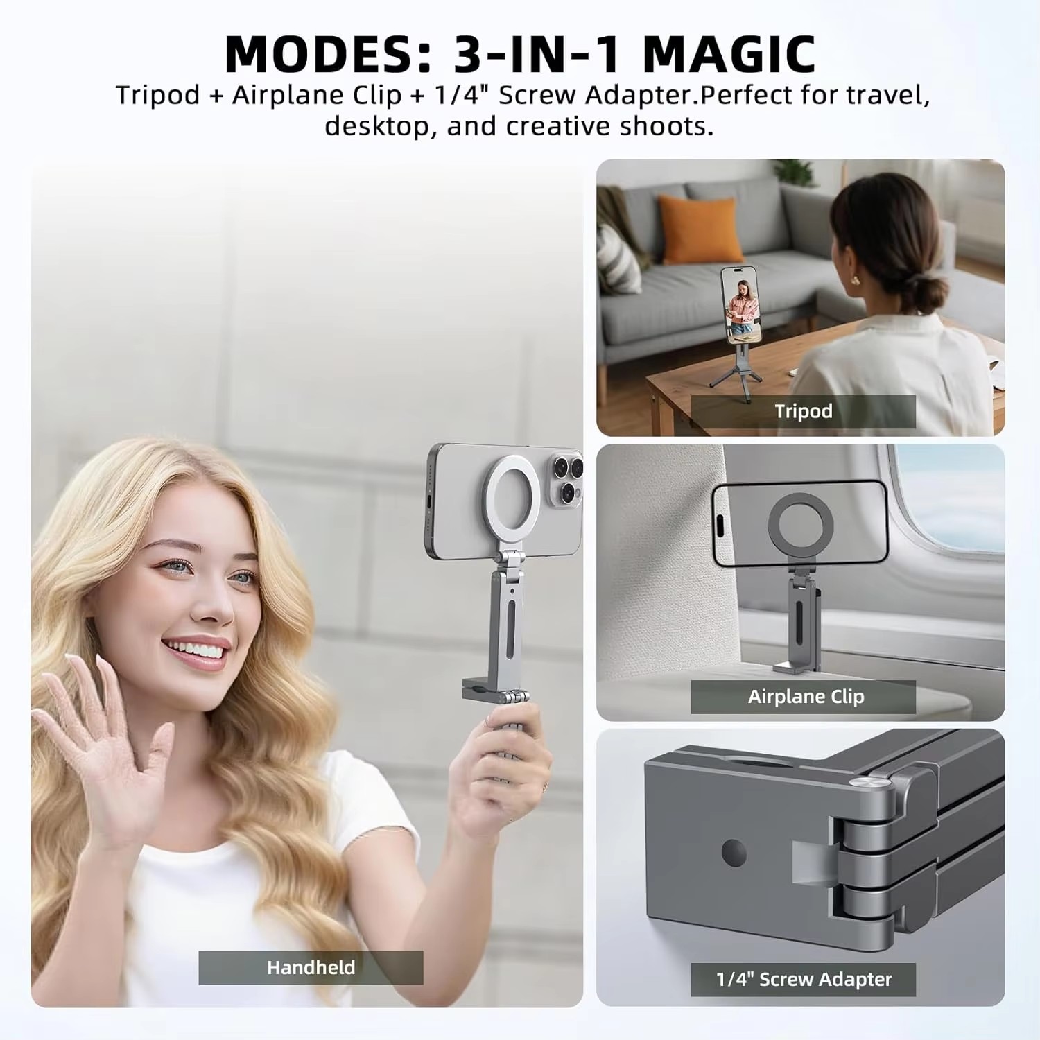 Универсальный магнитный держат – обзор и цена Phone Holder Airplane