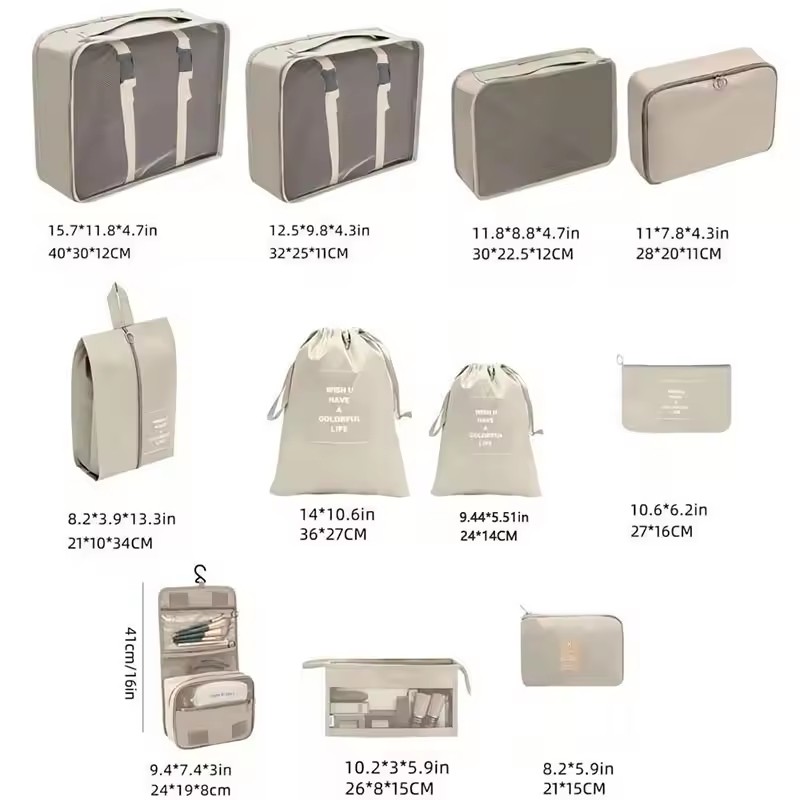 Набор дорожных органайзеров дл – обзор и цена Travel Packing Cube