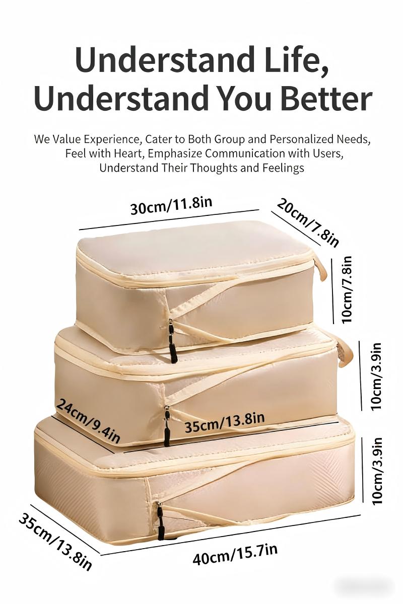 Набор из 3 компрессионных доро – обзор и цена Travel Packing Cube