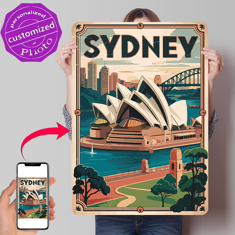 Металлическая винтажная таблич – обзор и цена Travel Accessories Sydney