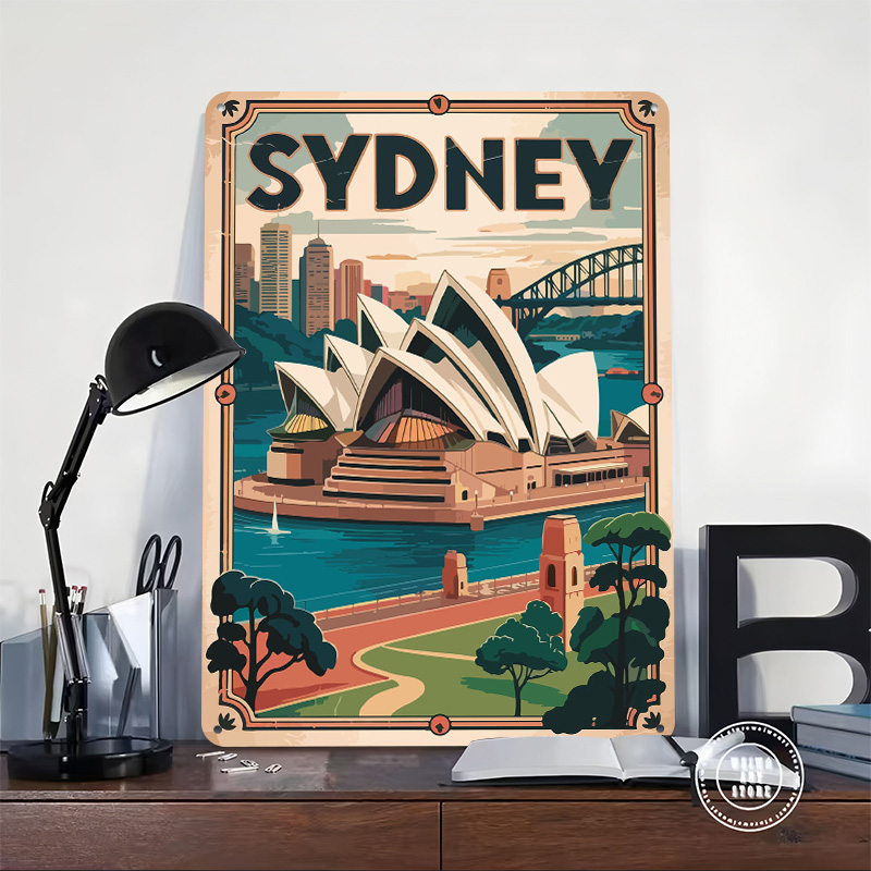 Металлическая винтажная таблич – обзор и цена Travel Accessories Sydney