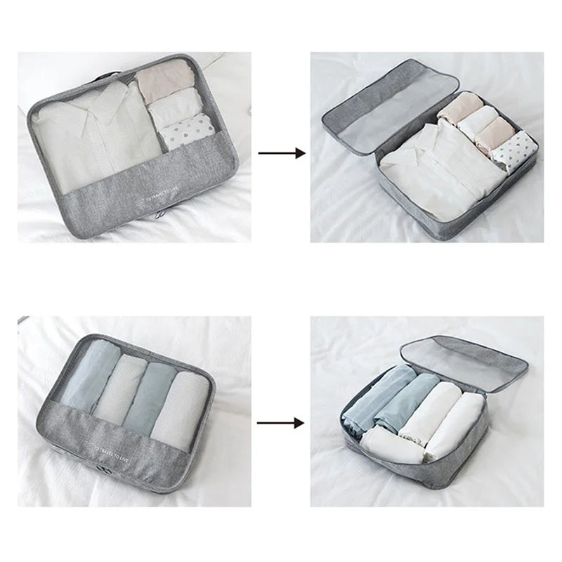 Набор из 7 дорожных органайзер – обзор и цена Travel Accessories Packing Cubes