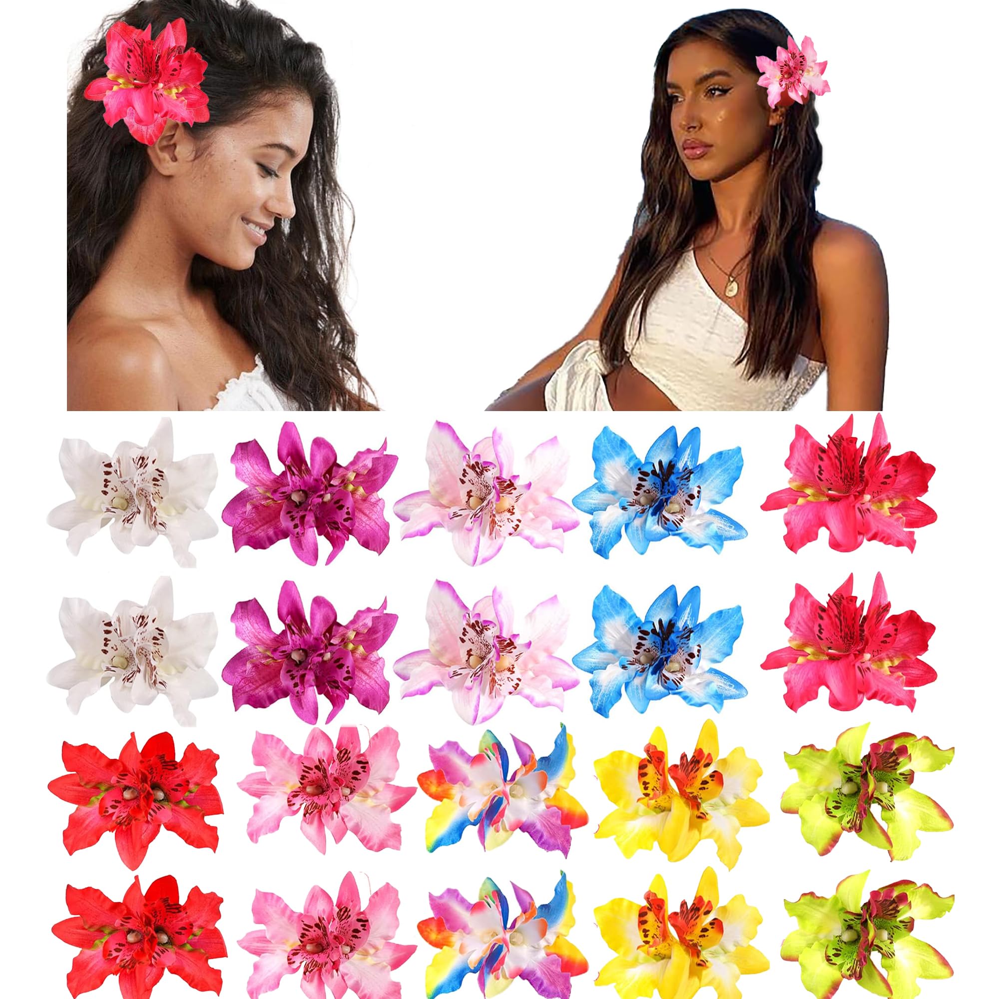 2 шт., заколки для волос с цве – обзор и цена Travel Accessories Hawaii