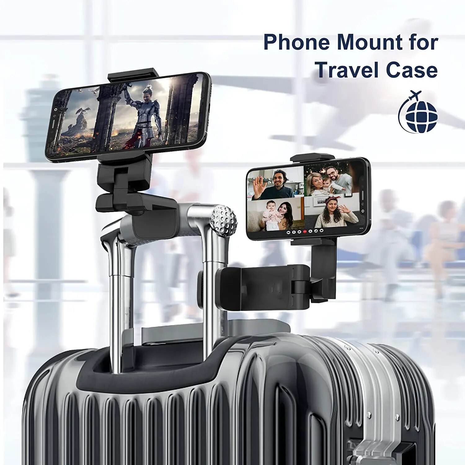 Универсальный вращающийся на 3 – обзор и цена Phone Holder Airplane
