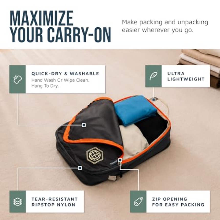 Компрессионные упаковочные куб – обзор и цена Travel Packing Cube