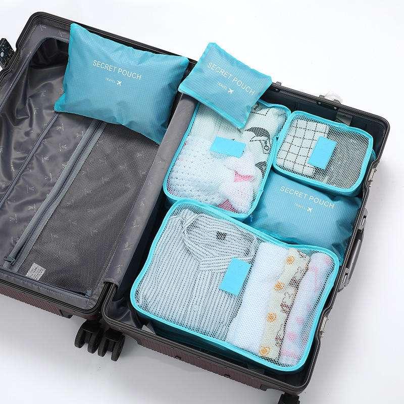Набор из 6 дорожных сумок-орга – обзор и цена Travel Accessories Packing Cubes