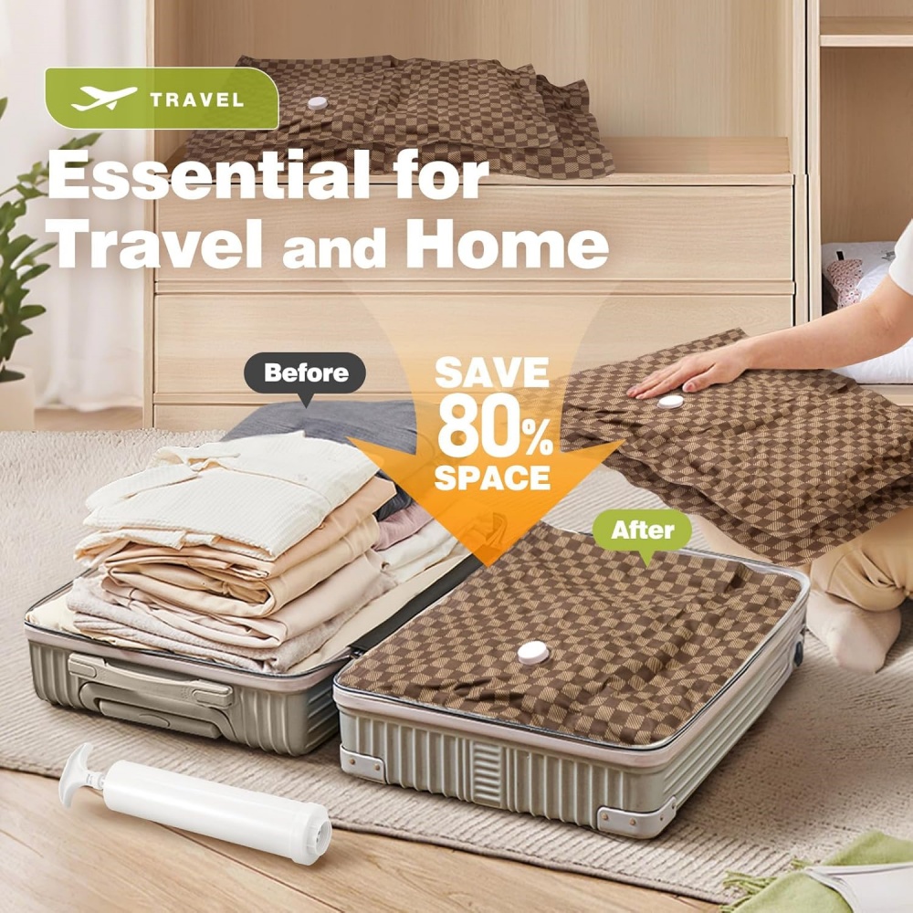 Вакуумные пакеты для хранения, – обзор и цена Travel Accessories Packing Cubes