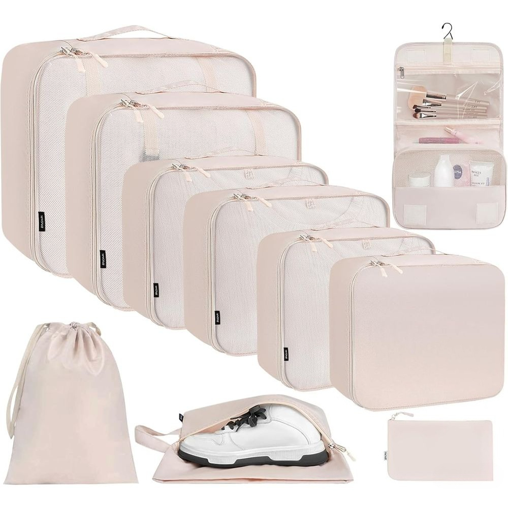 Набор из 8/10 упаковочных кубо – обзор и цена Travel Accessories Packing Cubes